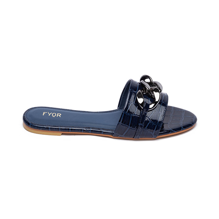 Fyor MY 197 Flat #color_navy-blue