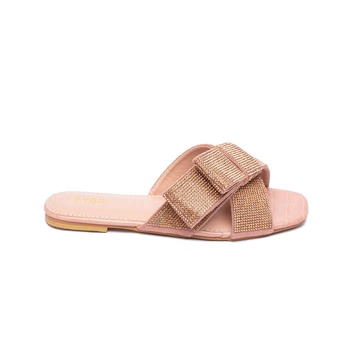 Fyor MY 202 Flat sandal #color_peach
