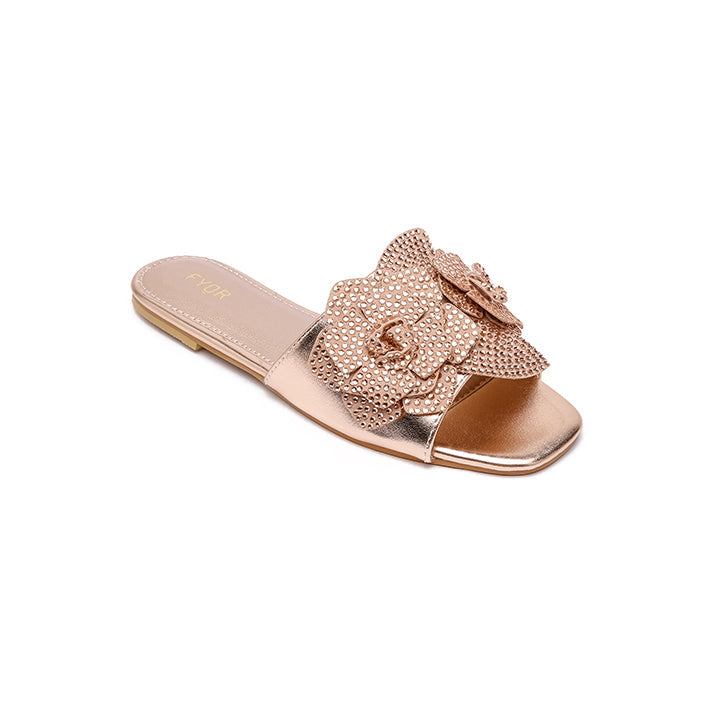 Fyor MY 210 Flat sandal #color_peach