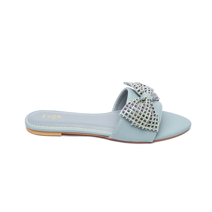 Fyor MY 216 Flat sandal #color_sky-blue