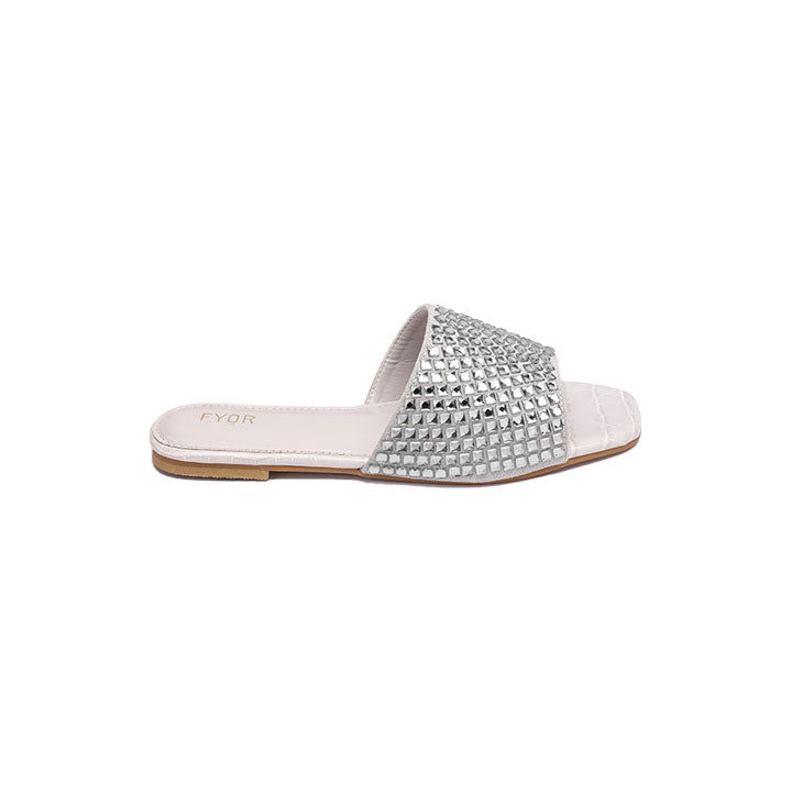 Fyor MY 234 Flat sandal #color_l-grey