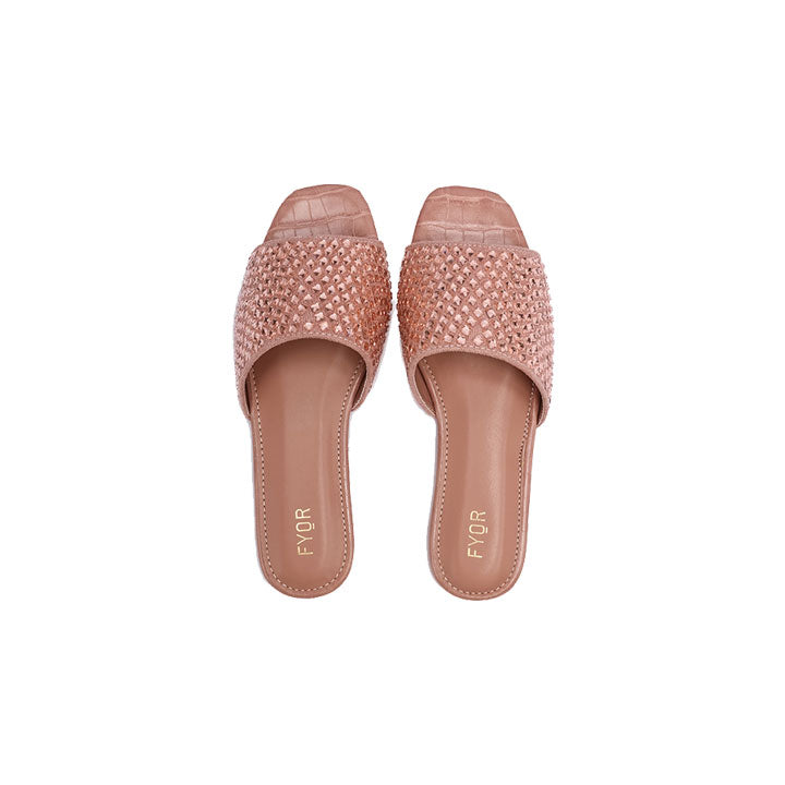 Fyor MY 234 Flat sandal #color_peach