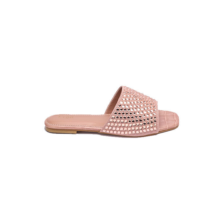 Fyor MY 234 Flat sandal #color_peach