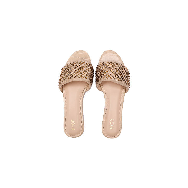 Fyor MY 235 Flat sandal #color_beige