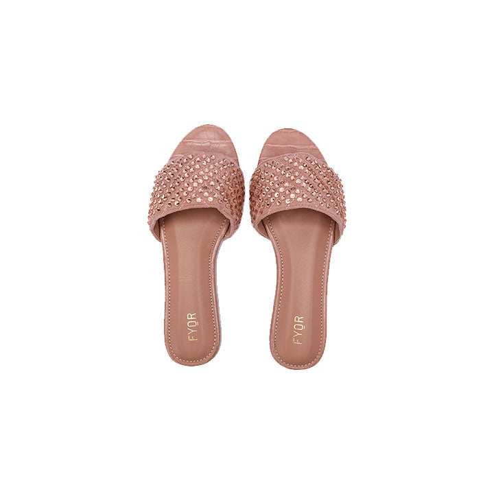 Fyor MY 235 Flat sandal #color_peach