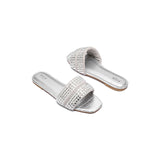Fyor MY 237 Flat sandal #color_silver