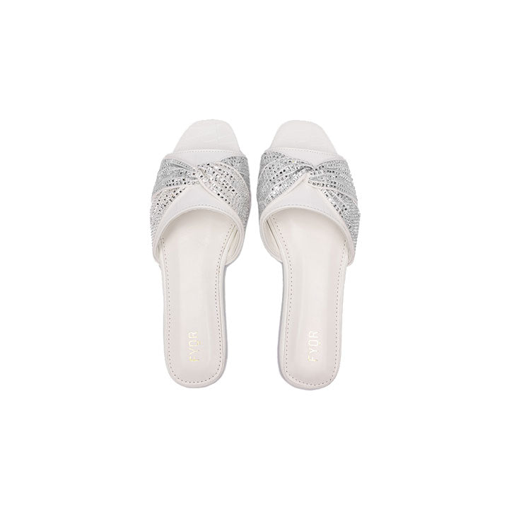 Fyor MY 238  Flat sandal #color_white