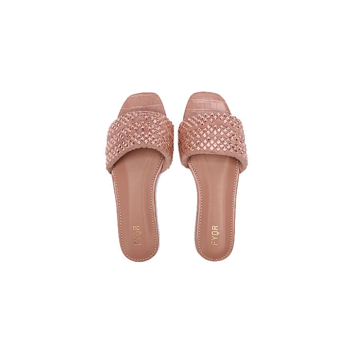 Fyor MY 239 Flat sandal #color_peach