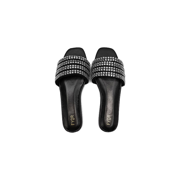 Fyor MY 240 Flat sandal #color_black