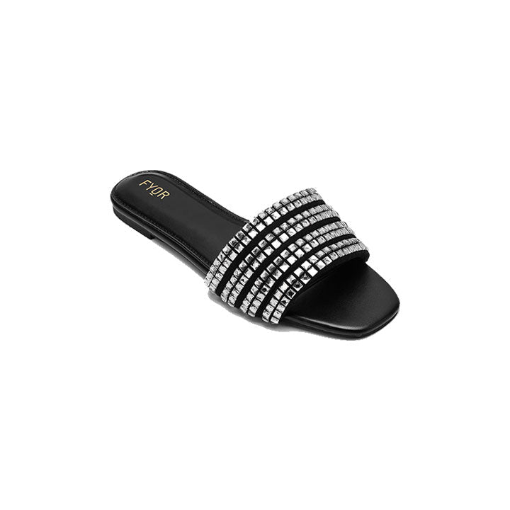 Fyor MY 240 Flat sandal #color_black