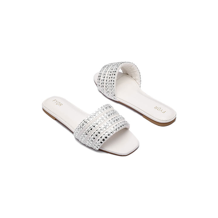 Fyor MY 240 Flat sandal #color_white