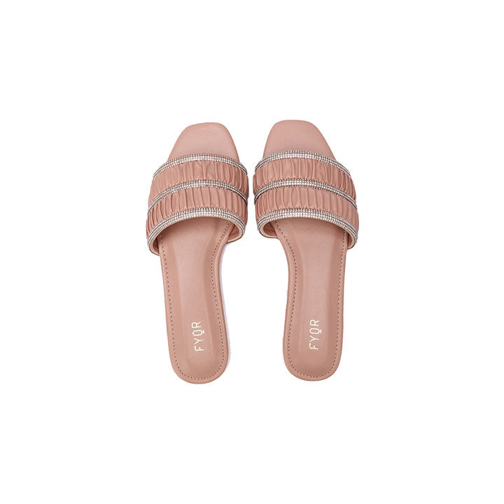 Fyor MY 242 Flat sandal #color_peach