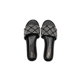 Fyor MY 246 Flat sandal #color_black