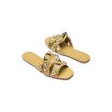 Fyor MY 250  Flat sandal #color_mustard