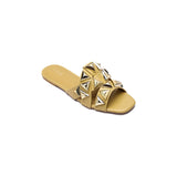 Fyor MY 250  Flat sandal #color_mustard