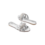 Fyor MY 252 Flat sandal #color_silver