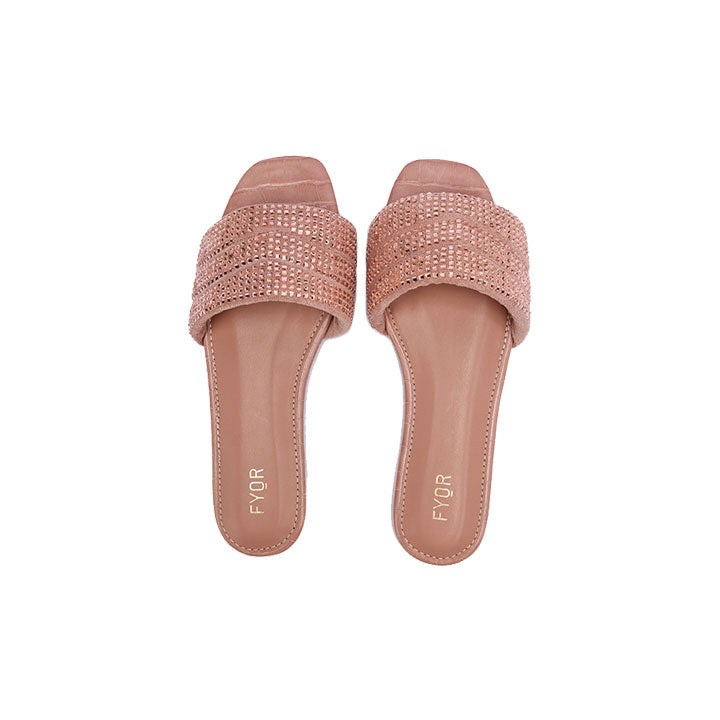 Fyor MY 257 Flat sandal #color_peach