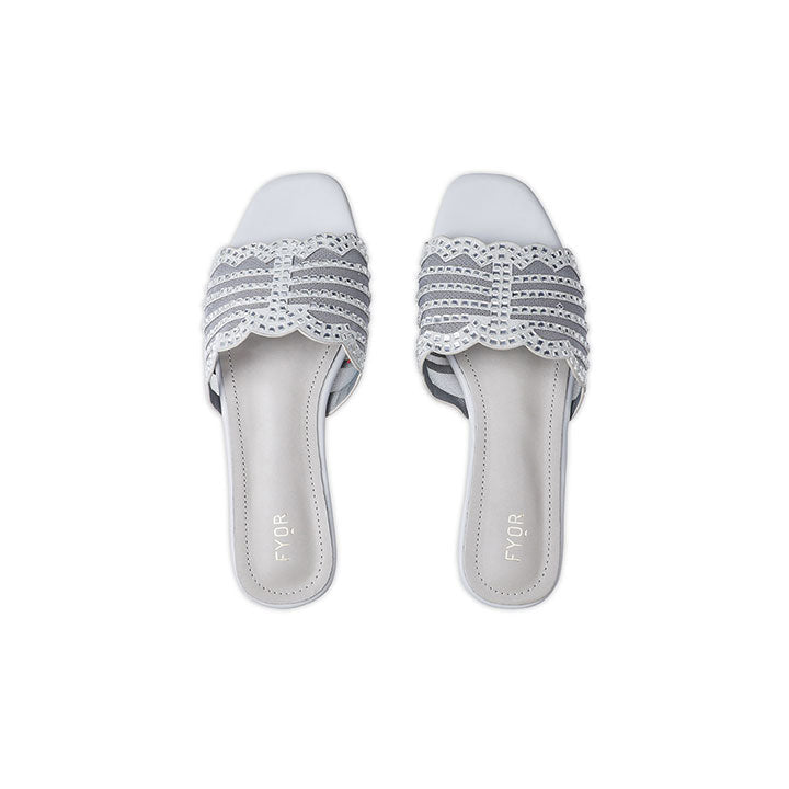 Fyor MY 258 Flat sandal #color_grey