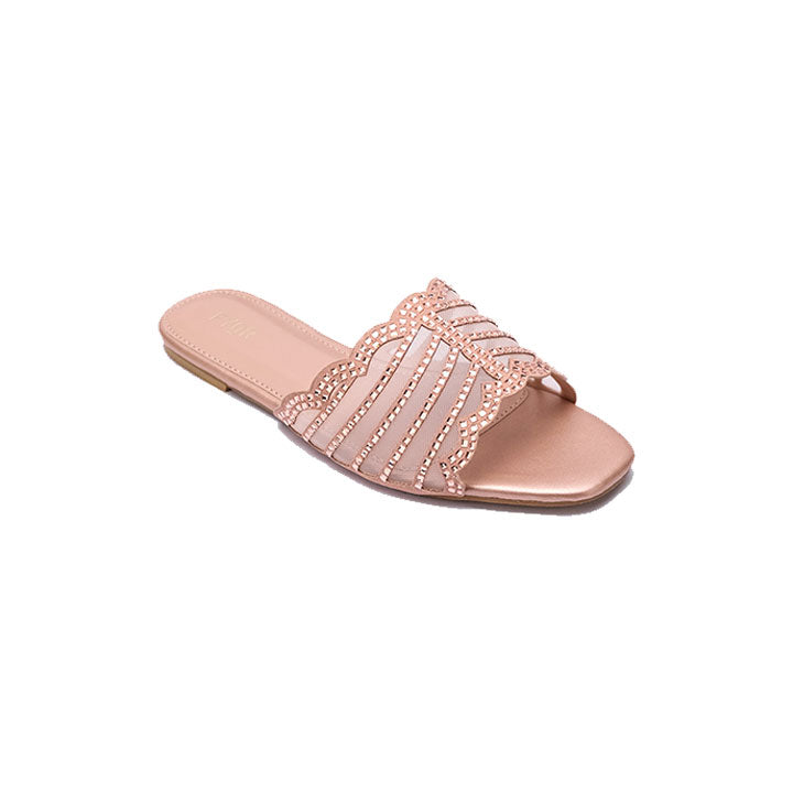 Fyor MY 258 Flat sandal #color_peach