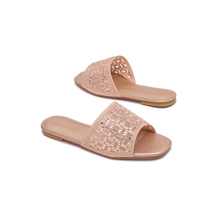 Fyor MY 262 Flat sandal #color_peach