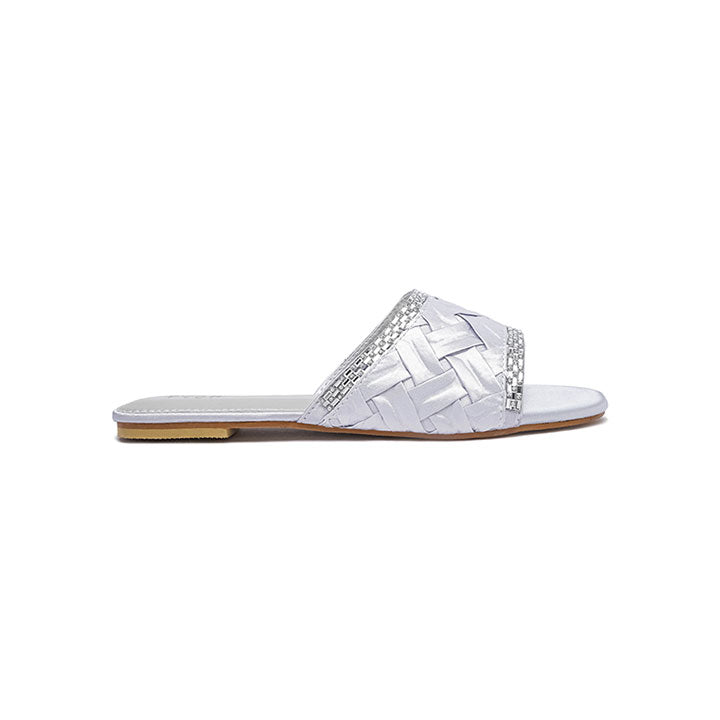 Fyor MY 263 Flat sandal #color_silver