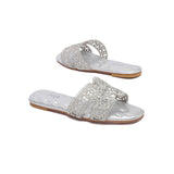 Fyor MY 264 Flat sandal #color_silver