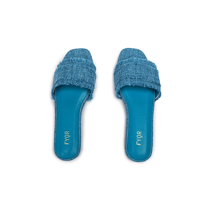 Fyor MY 273 Flat sandal #color_d-blue