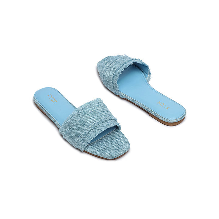 Fyor MY 273 Flat sandal #color_l-blue