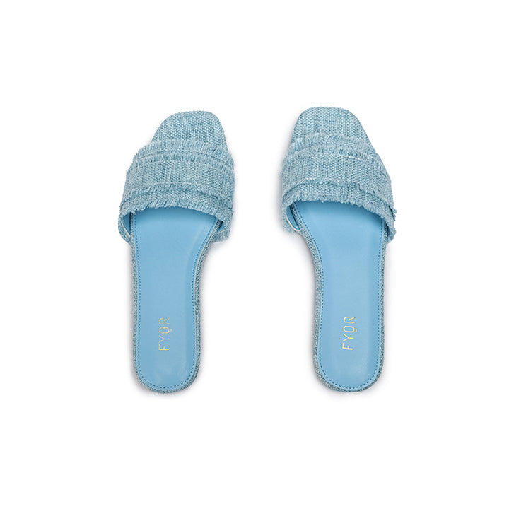 Fyor MY 273 Flat sandal #color_l-blue