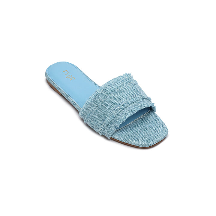 Fyor MY 273 Flat sandal #color_l-blue