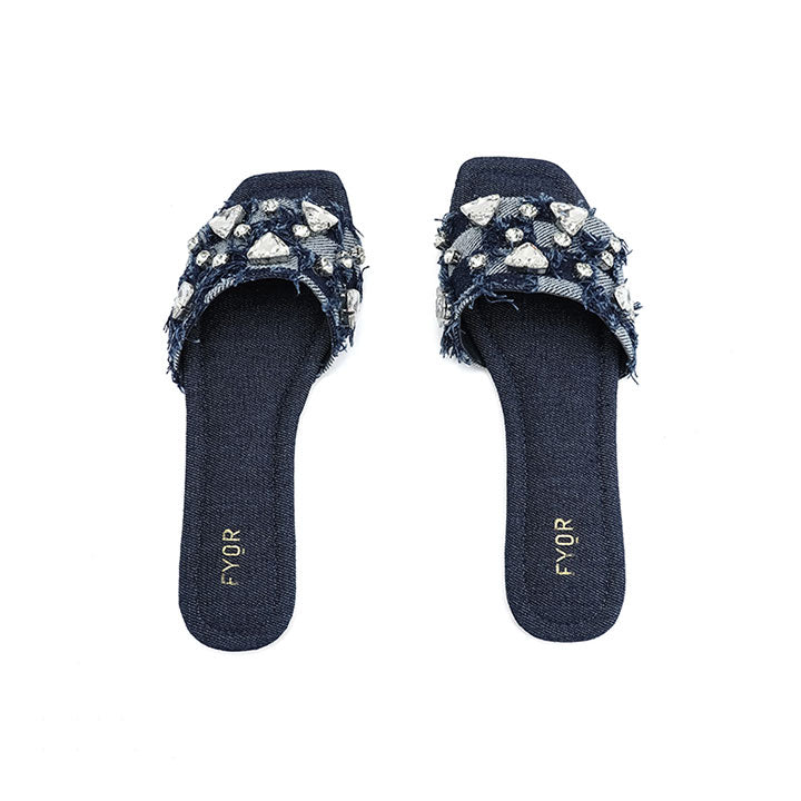 Fyor MY 311 Flat sandal #color_d-blue