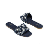 Fyor MY 311 Flat sandal #color_d-blue