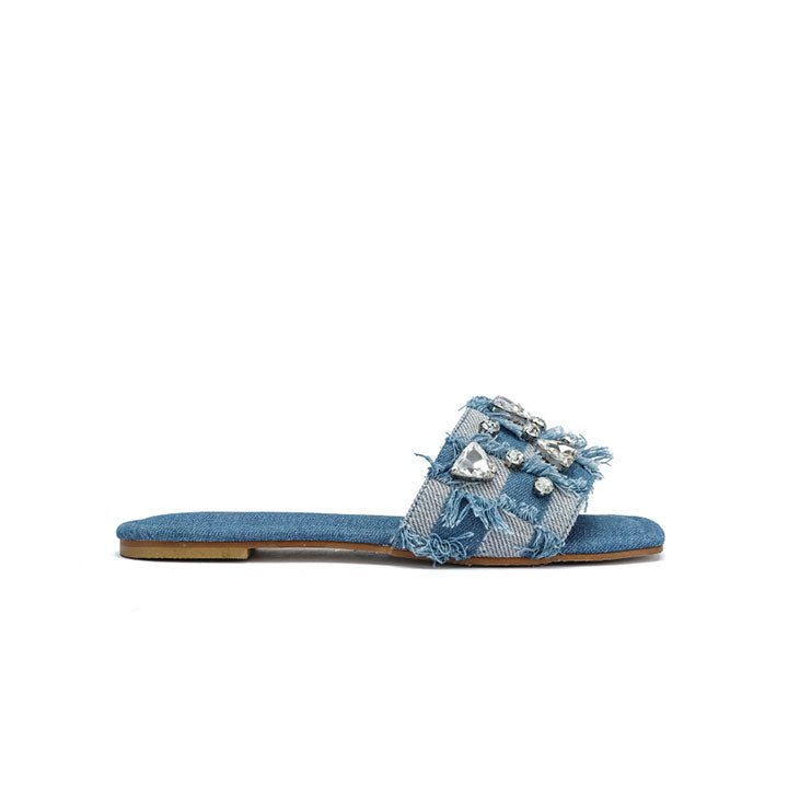 Fyor MY 311 Flat sandal #color_l-blue