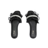 Fyor MY 317 Flat sandal #color_black