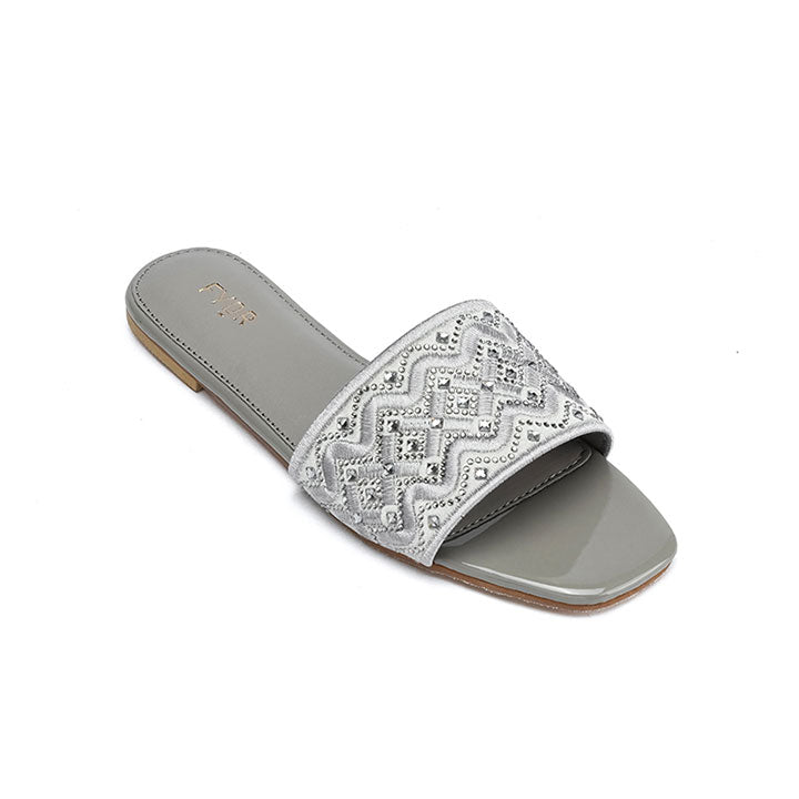 Fyor MY 320 Flat sandal #color_grey