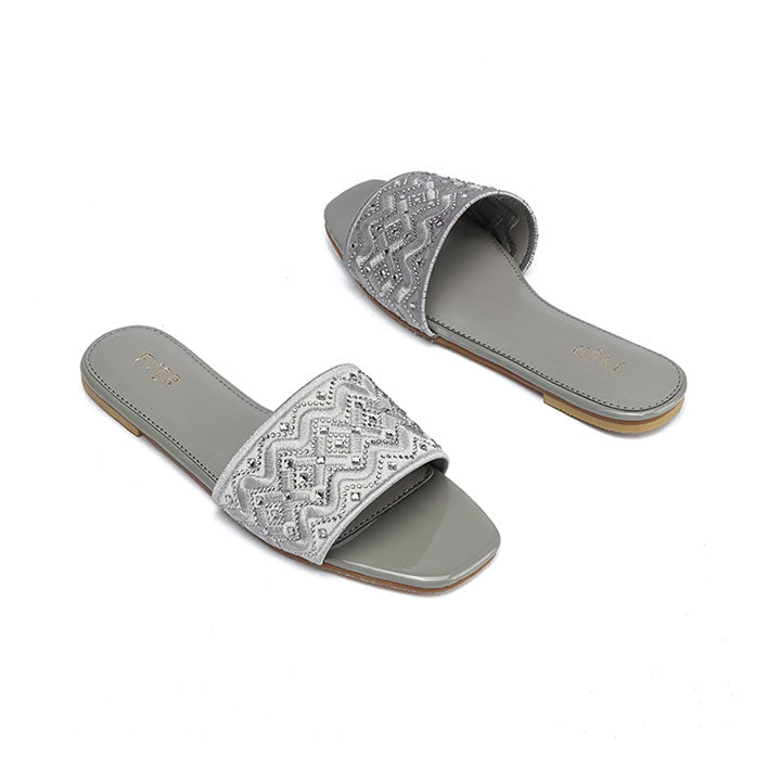 Fyor MY 320 Flat sandal #color_grey