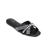 Fyor MY 326 Flat sandal #color_black