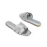 Fyor MY 332 Flat sandal #color_silver