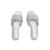 Fyor MY 333  Flat sandal #color_silver