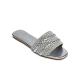 Fyor MY 334 Flat sandal #color_silver