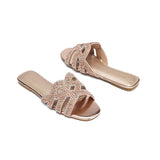 Fyor MY 338 Flat sandal #color_champagne