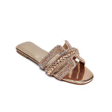 Fyor MY 340 Flat sandal #color_champagne