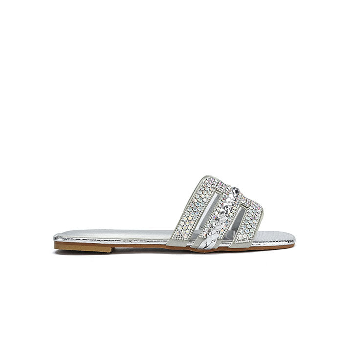 Fyor MY 340 Flat sandal #color_silver