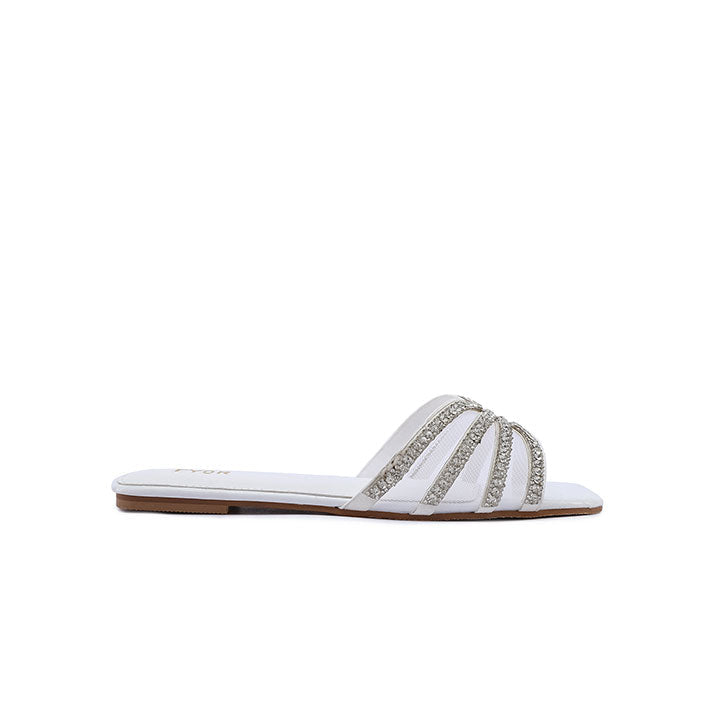 FYOR Flat Sandal #color_white