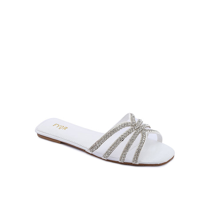 FYOR Flat Sandal #color_white