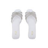 FYOR Flat Sandal #color_white