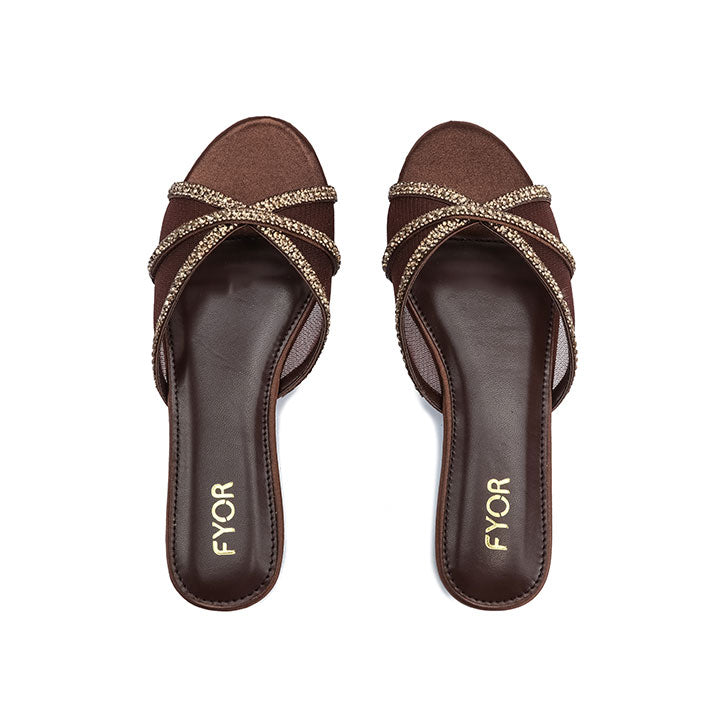 FYOR Flat Sandal #color_bronze