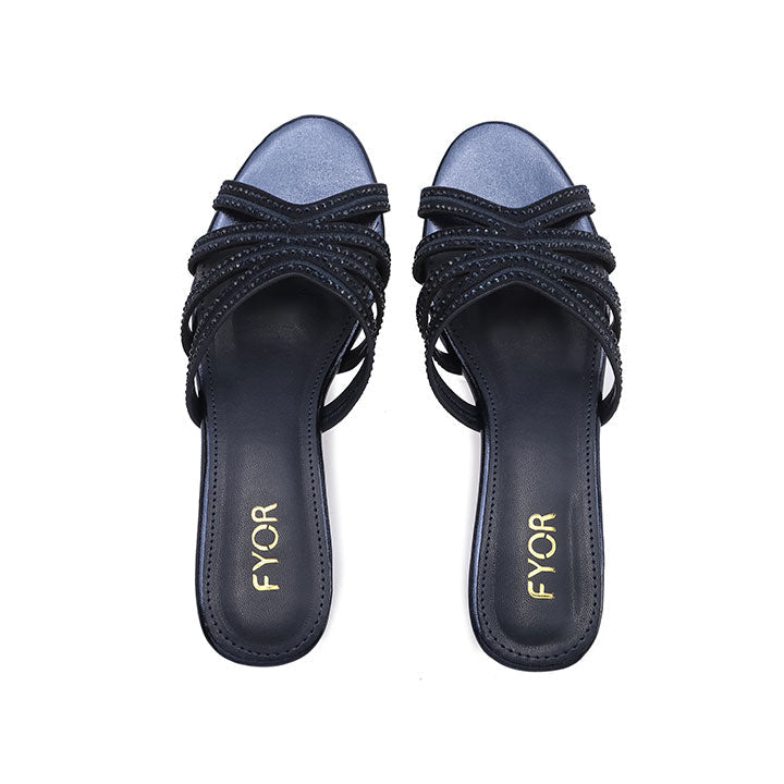 FYOR kitten Heel #color_navy
