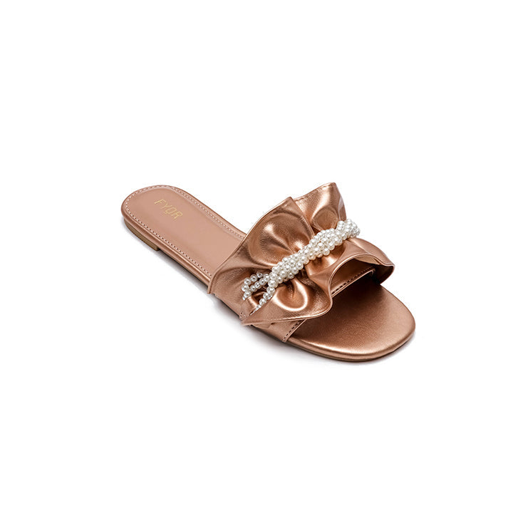 Fyor MY 221 Flat sandal #color_peach