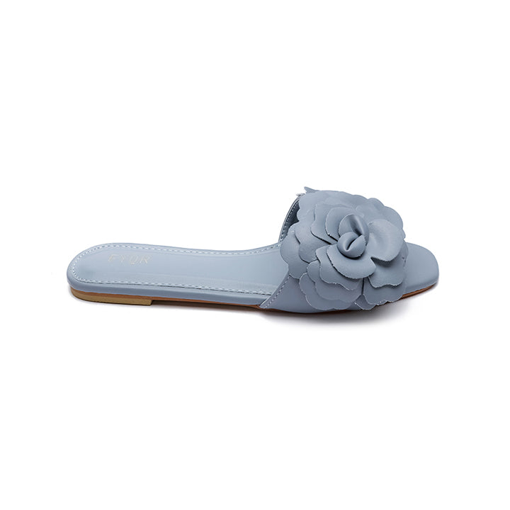 Fyor MY 222 Flat sandal #color_l-blue